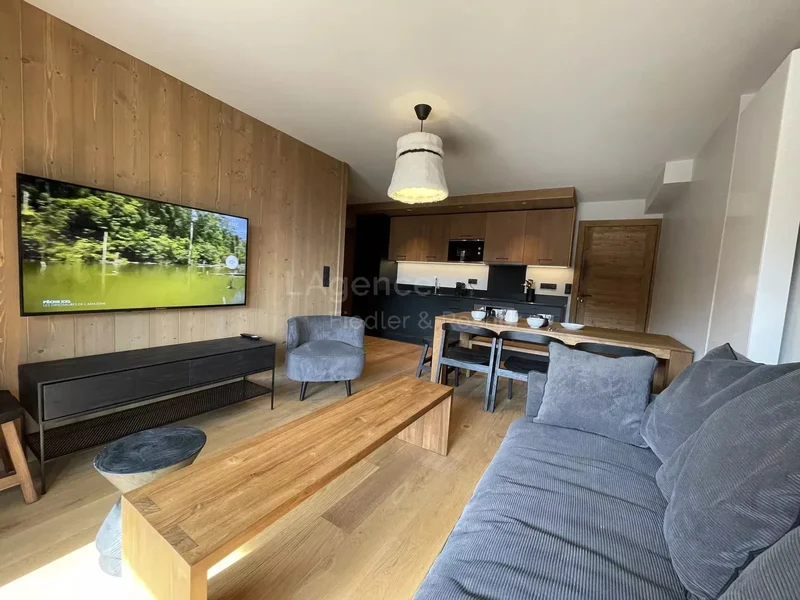 REF 560 : SOLE AGENT - MEGEVE - NEW RESIDENCE - APARTMENT WITH BALCONY