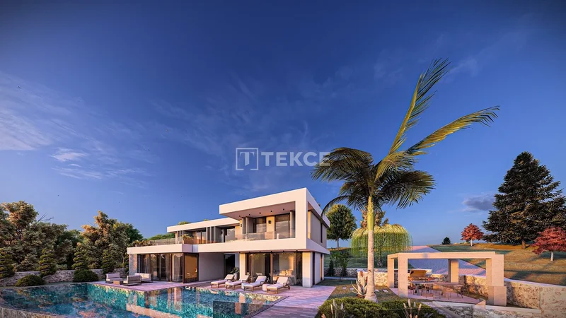 Private Pool and Sea View Villa for Sale in Kaş Kalkan