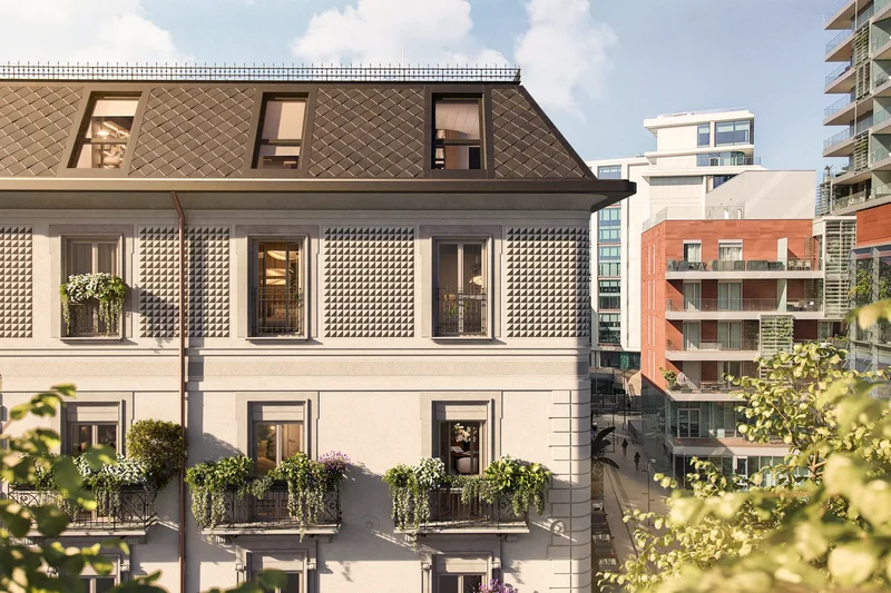 Bright 2-bedroom apartment with balconies in Milano Porta Nuova