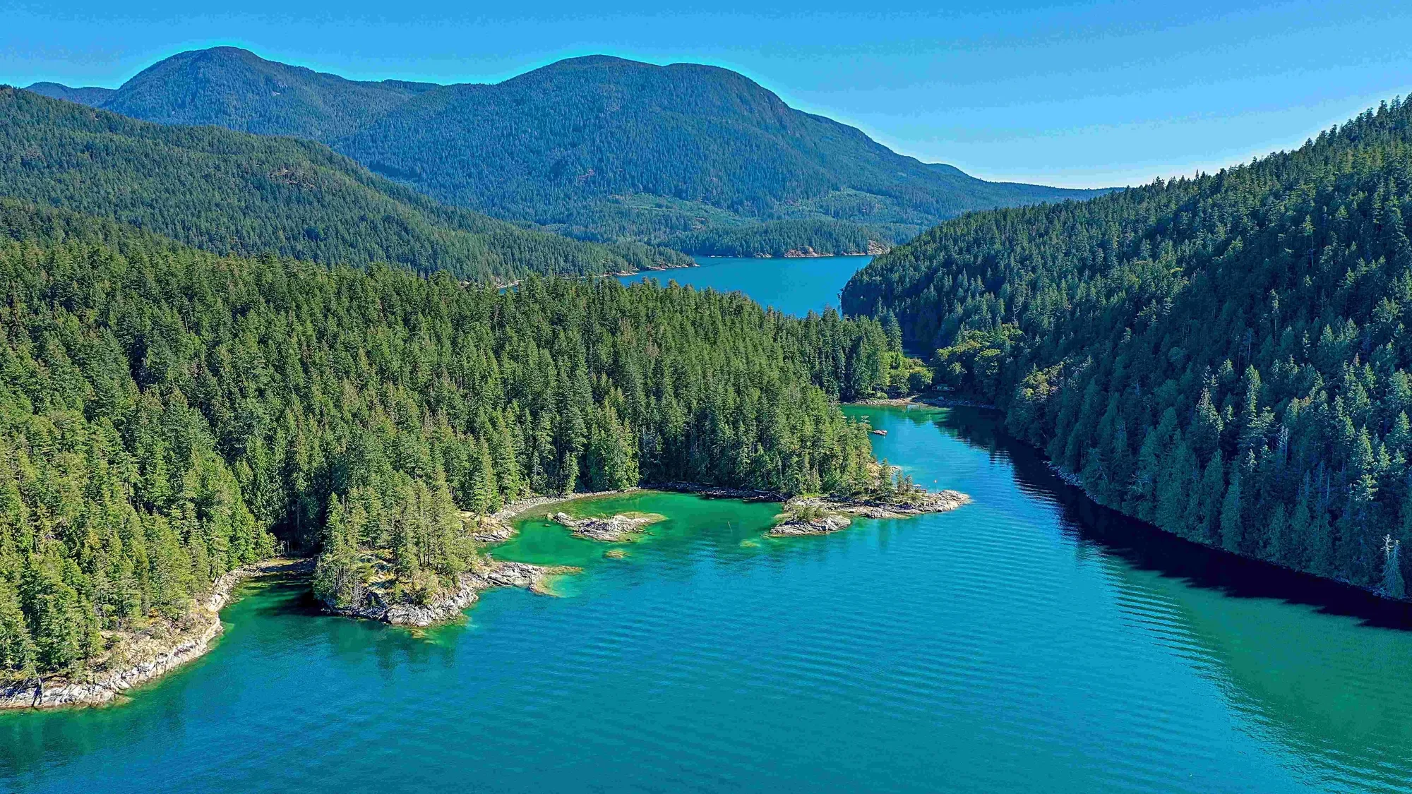 Portage Cove, BC, Canada, Theodosia Arm, British Columbia, Canada. - Photo 1