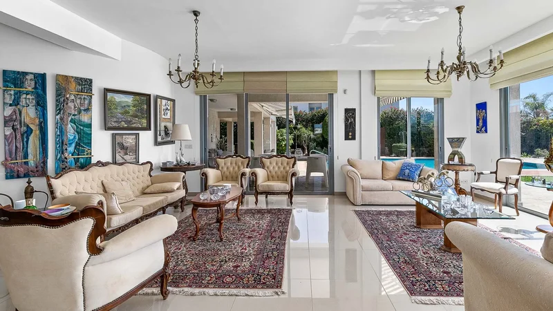 Refined Hilltop Living with Endless Sea Views, A Private Mediterranean Estate in the Heart of Paphos