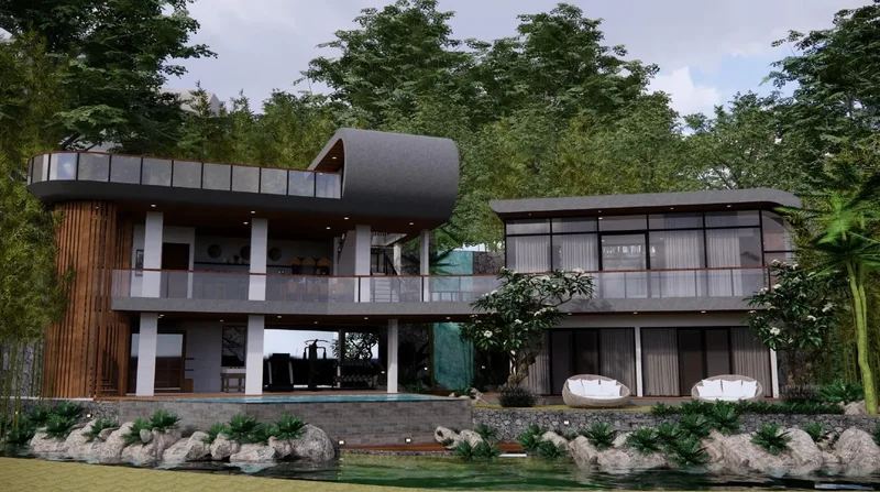 Luxury 4 Bedroom Jungle Villa in the Heart of Bali