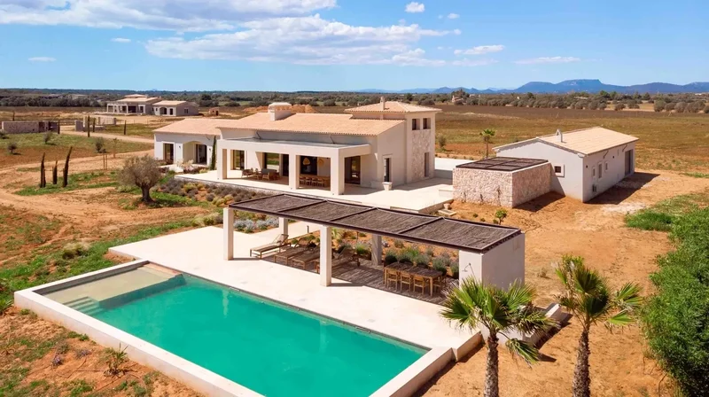 Unique luxury finca on a 10 ha. plot in Sa Ràpita