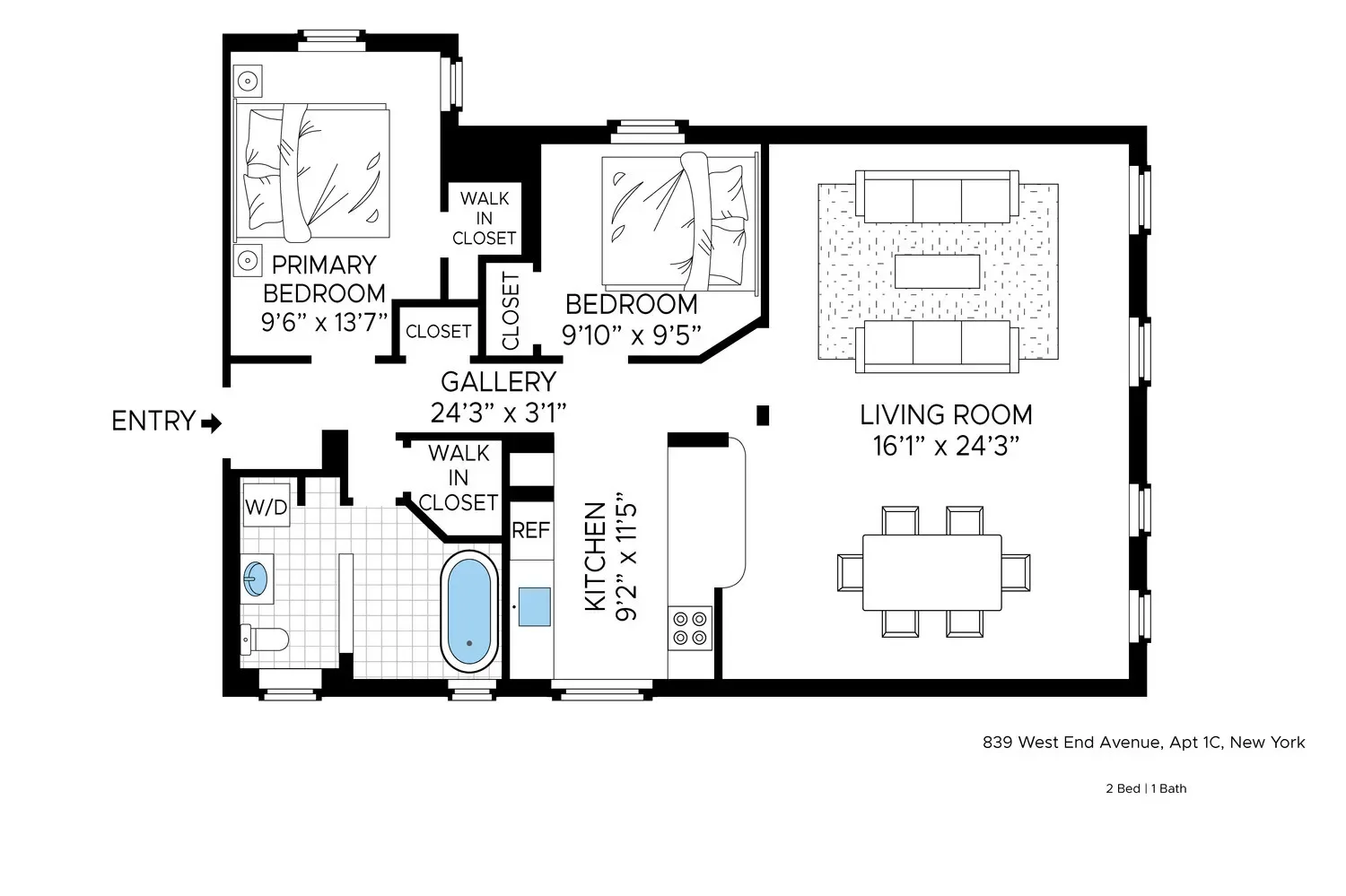 839 W END AVE, New York, New York, United States. - Photo 8