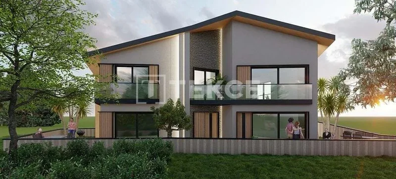 Newly Built Villas on the Main Street Close to the Sea in Urla