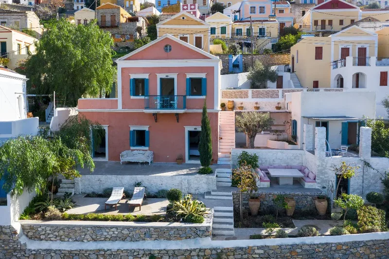 Spectacular Symi Harbour Vista