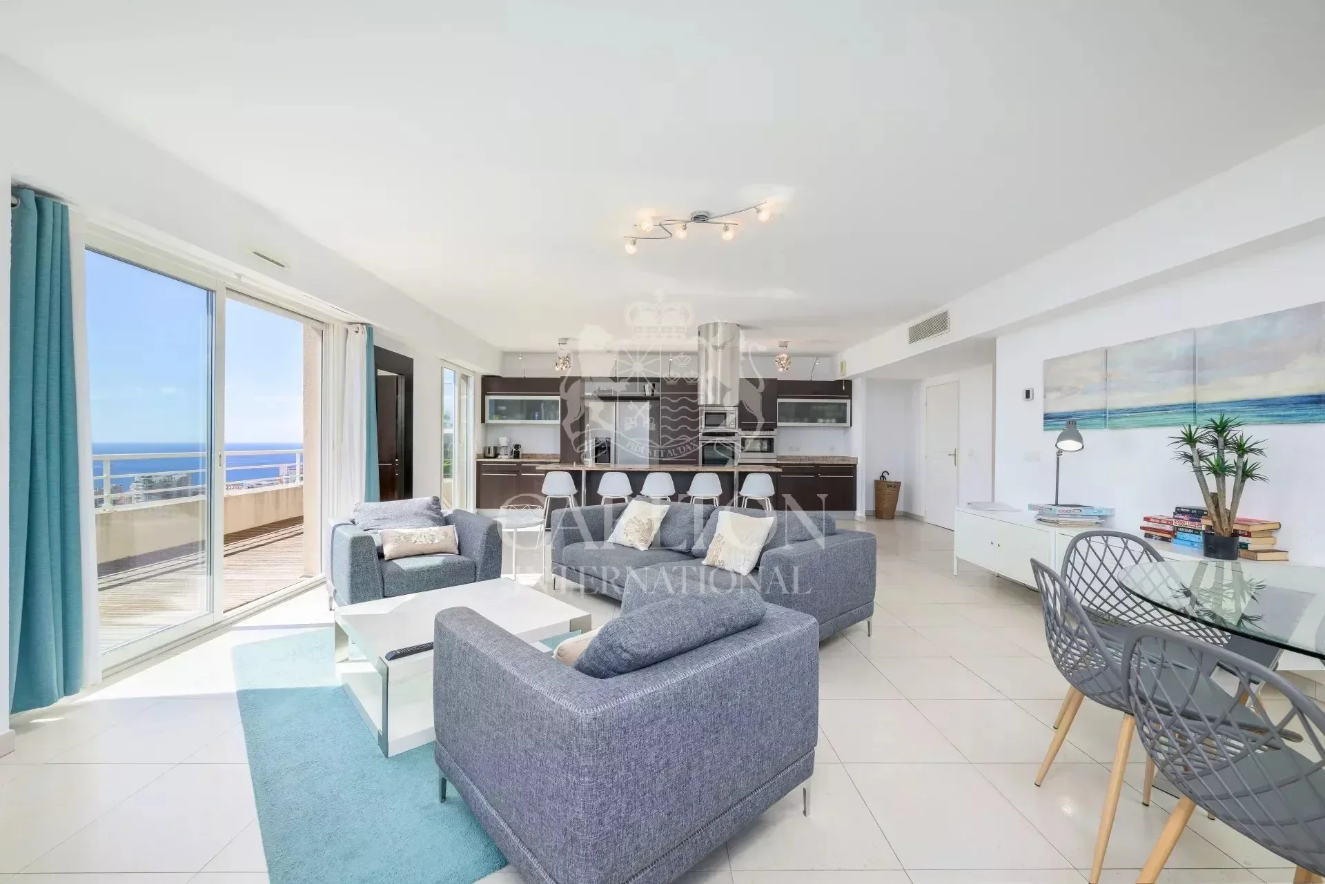 SOLE-AGENT Beausoleil - Penthouse with sea view, a few steps from Monaco