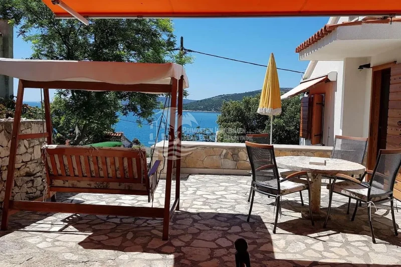 House near Trogir third row from the sea