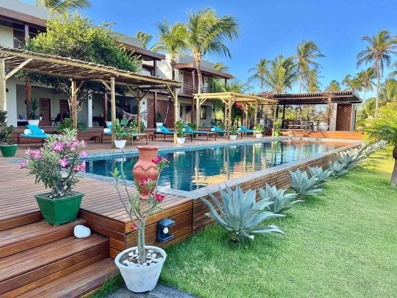Spectacular 9 Suite, OceanFront Estate in Tropical Wilderness of Jericoacoara