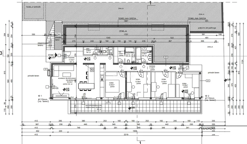Flat Gračani, Podsljeme, 158,50m2