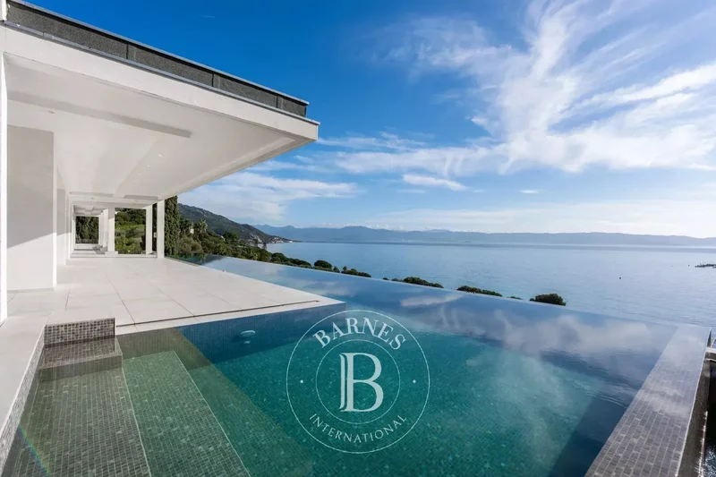 Ajaccio, Route des Sanguinaires, Contemporary Villa, Panoramic Sea View, 5 Bedrooms, Infinity Pool,