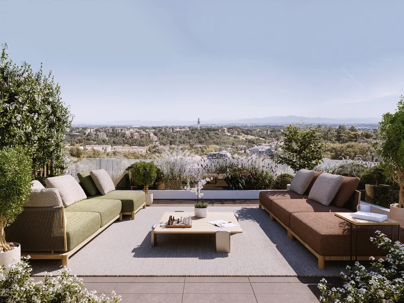 Stunning multi-level penthouse with terraces