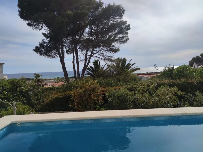 Chalet With Swimming Pool And Sea Views In Son Bou