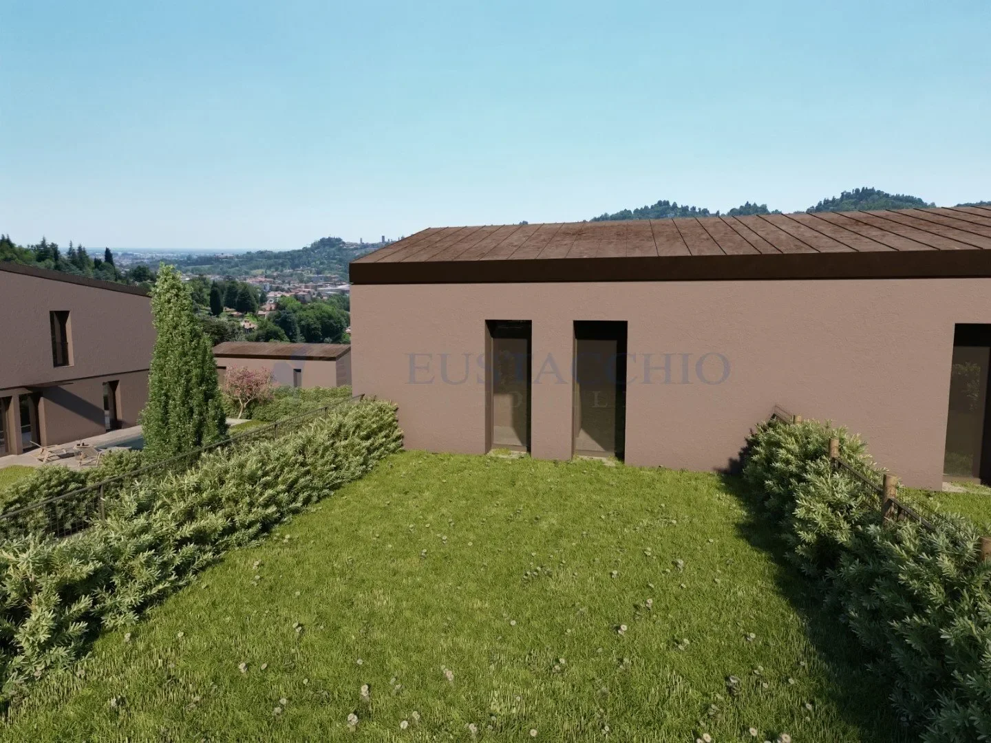 New Construction Sale of End Villa Ponteranica Site - €699,000