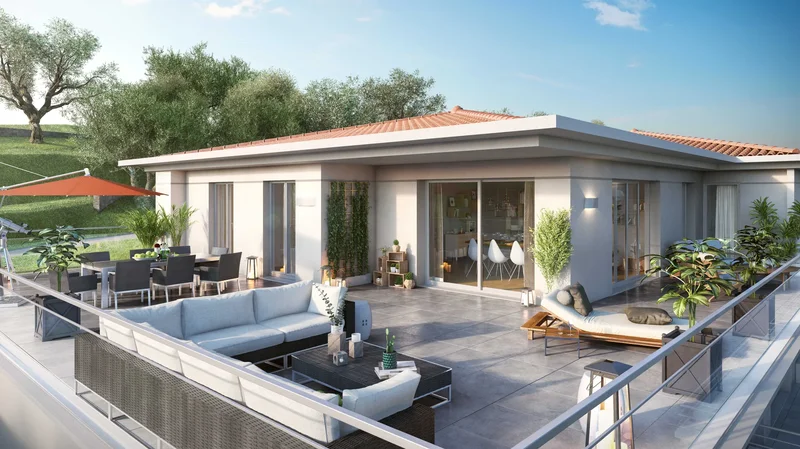 Luxurious penthouse with sea view in Le Cannet