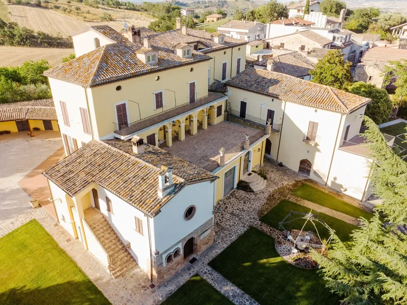 Historic residence from the 1700s, completely and expertly renovated, with panoramic views...