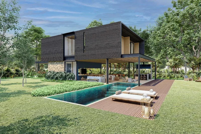 House With Distinctive Design In Estâncias Fasano