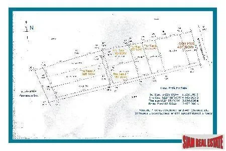 Four Plots of Flat Beachside Land Available on Had Yao