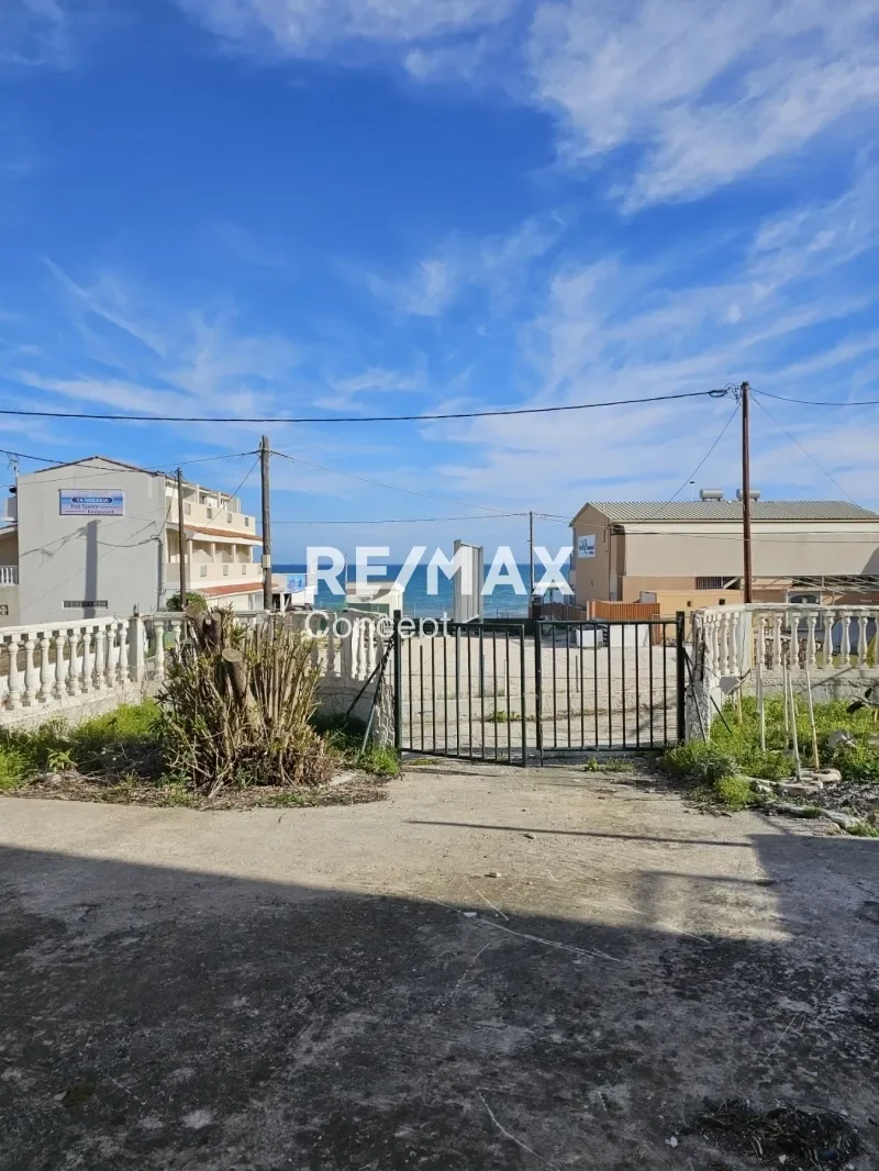 FOR SALE: PLOT 380 SQ.M. WITH BUILDING, JUST 50M FROM LAGANAS BEACH