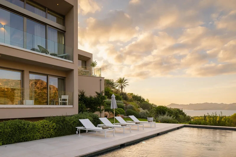 Luxury Mallorca Villa With Panoramic Sea Views Across Pollensa Bay + Second Plot