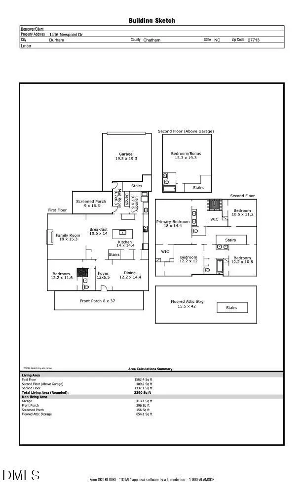 1416 Newpoint Drive, Durham, NC 27713, Durham, North Carolina, United States. - Photo 55