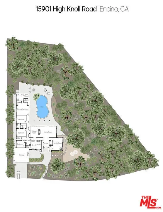 15901 High Knoll Road, Los Angeles, California, United States. - Photo 17