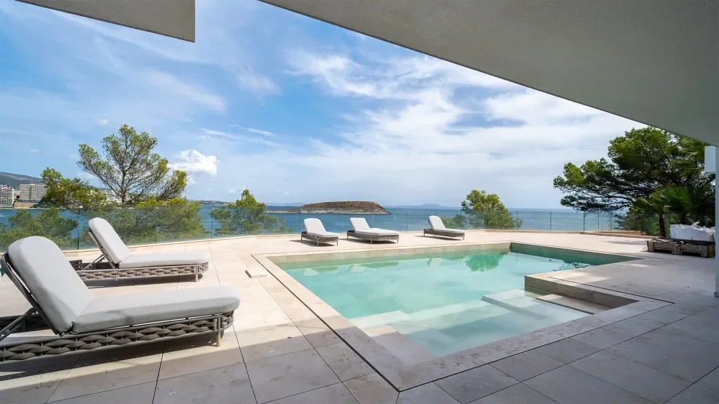Cala Vinyes, Baleares, Calvia, Balearic Islands, Spain. - Photo 6