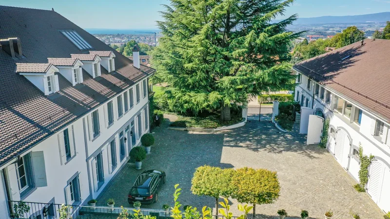 Somptuous Property From The 19th Century Close To Lausanne