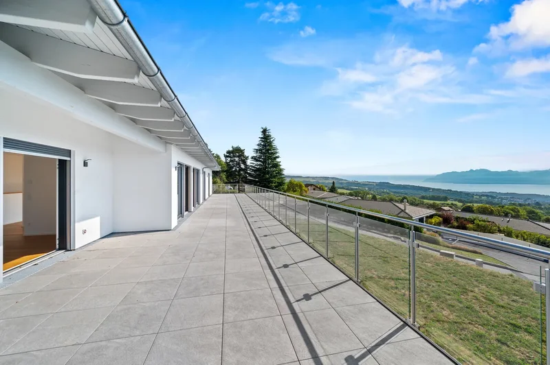 Turnkey contemporary villa with 180° view - Arzier-le-Muids