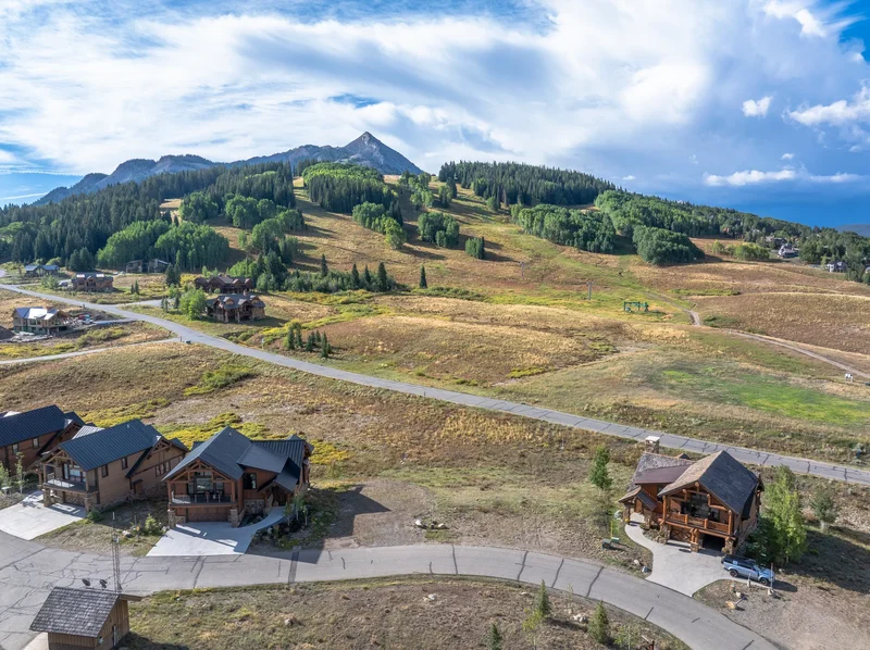 South Facing Elevated Homesite Located Across The Street From The Ski Slopes!