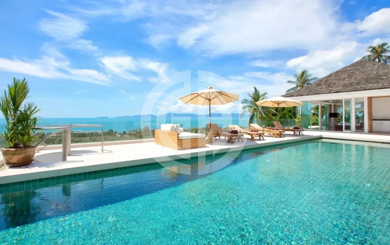 CONTEMPORY VILLA WITH UNIQUE SEA VIEW