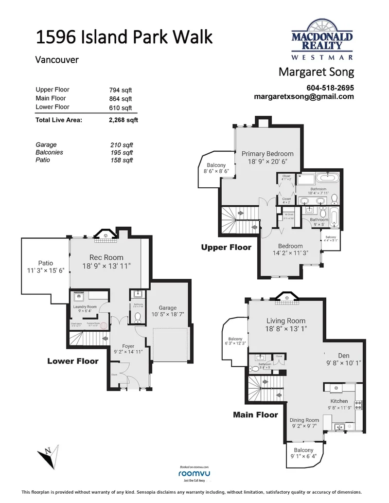 1596 Island Park Walk, Vancouver, BC, V6J0G9, CANADA, Vancouver, British Columbia, Canada. - Photo 26