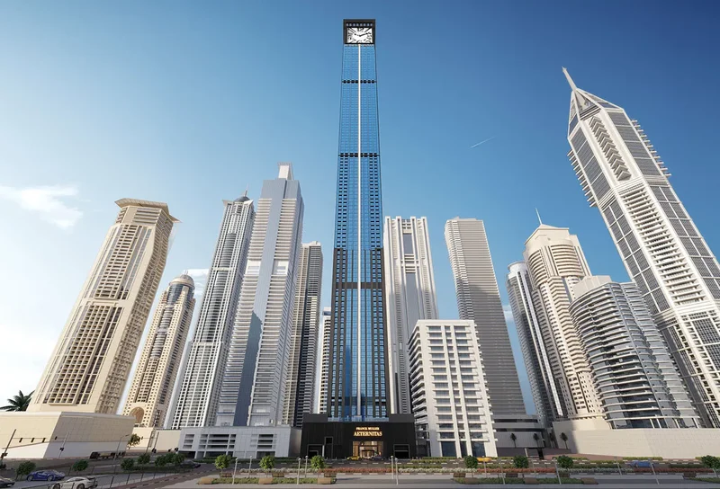Luxury 5 Br Sky Mansions Branded by FRANCK MULLER at Dubai Marina |The World's Tallest Clock tower