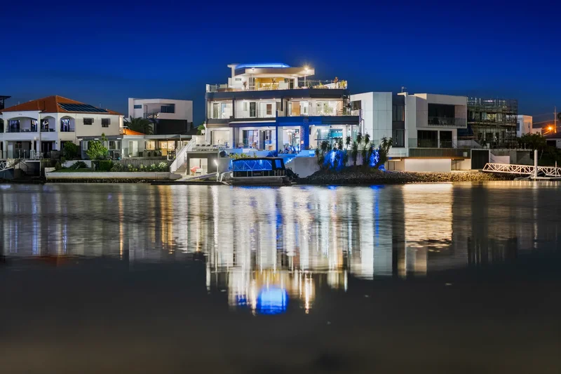 Exquisite Waterfront Living Architectural Masterpiece
