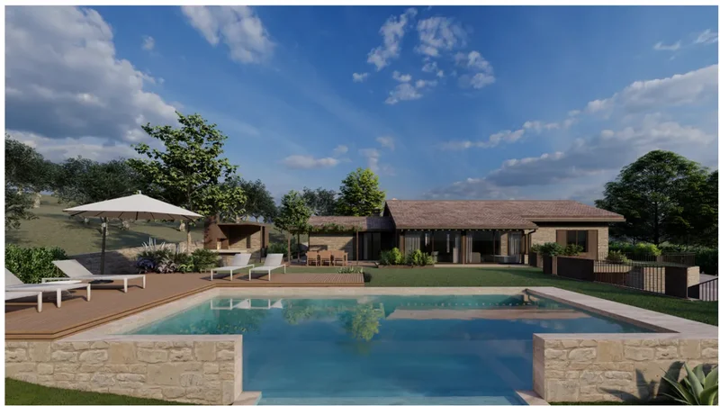 Exclusive Panoramic Villa With View Of Lake Trasimeno