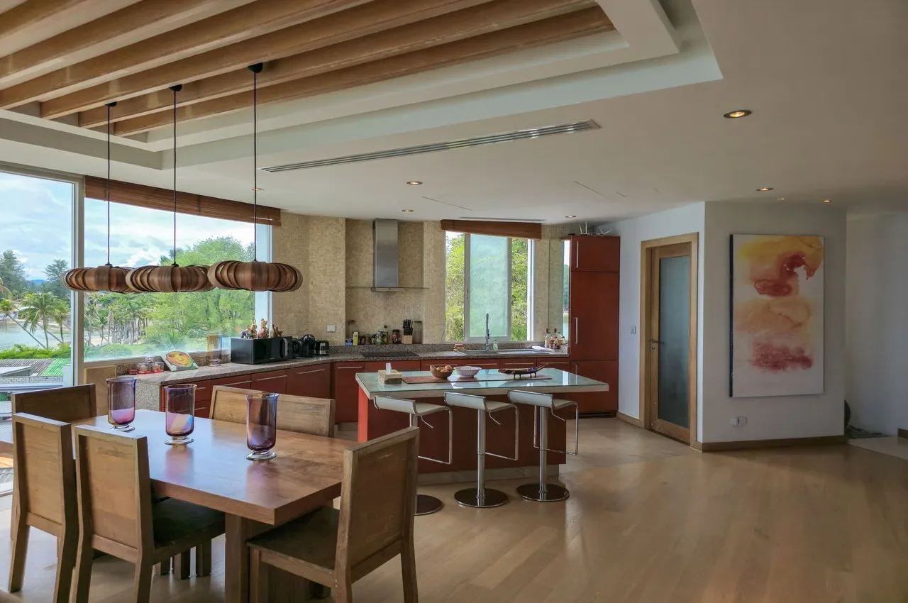 Beachfront Two Bedroom Penthouse directly on Bangtao beach with panoramic sea views
