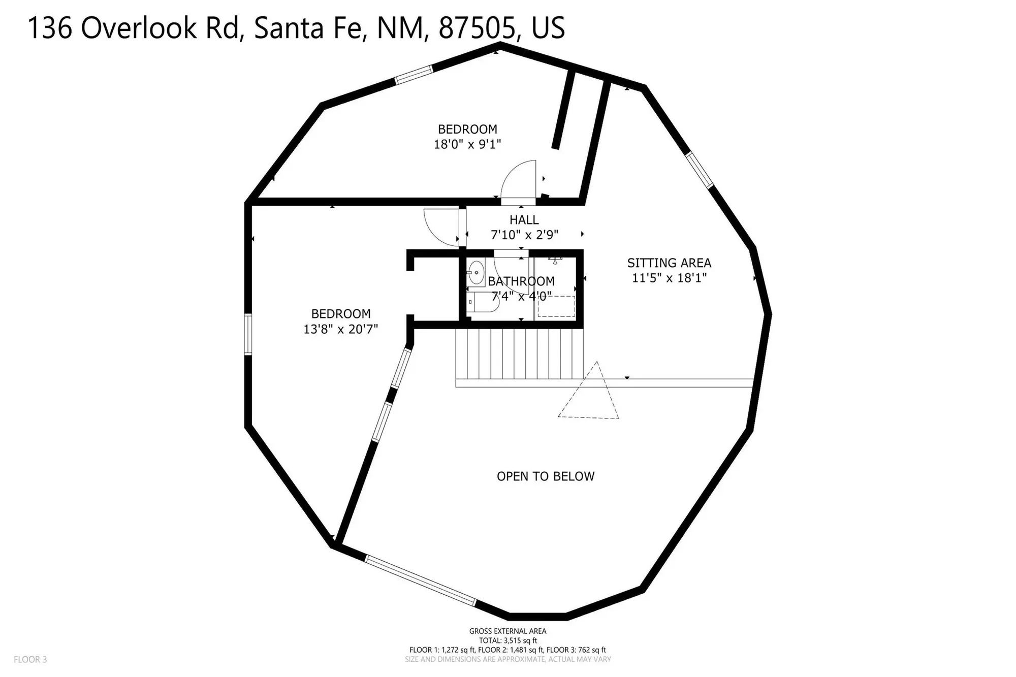 136 Overlook Road, Santa Fe, NM 87505, Santa Fe, New Mexico, United States. - Photo 43