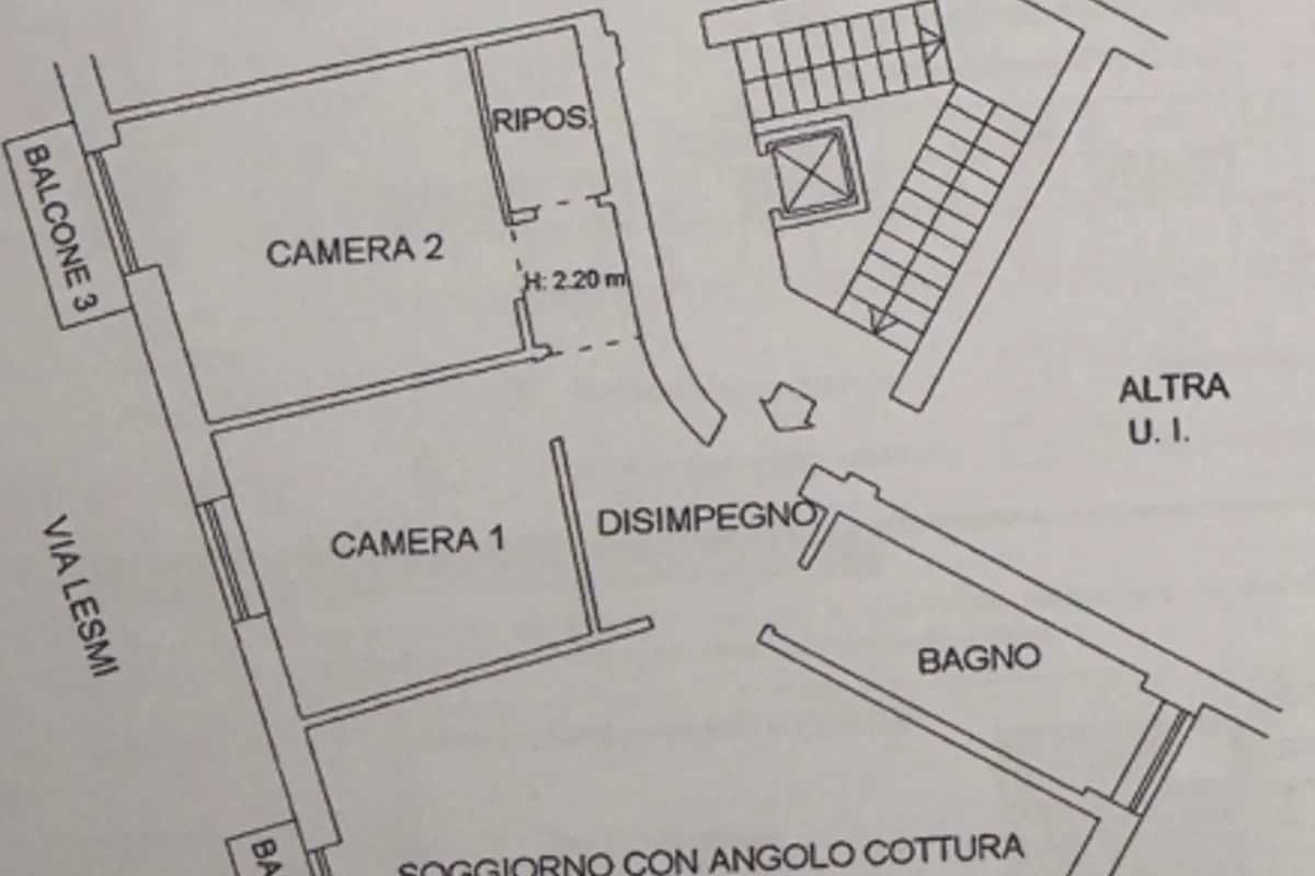 Three-Room Apartment for Sale in S'Ambrogio, Milan