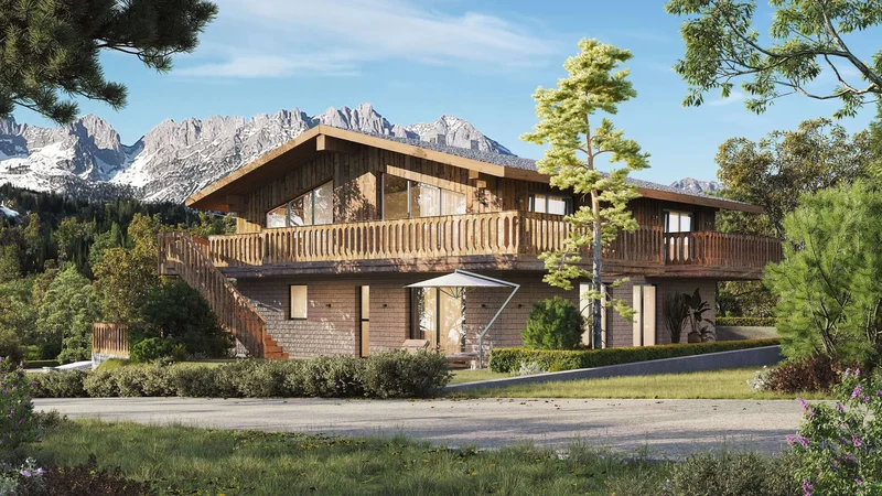Tyrolean Chalet for Sale in the “Bergdoktor” Village of Ellmau