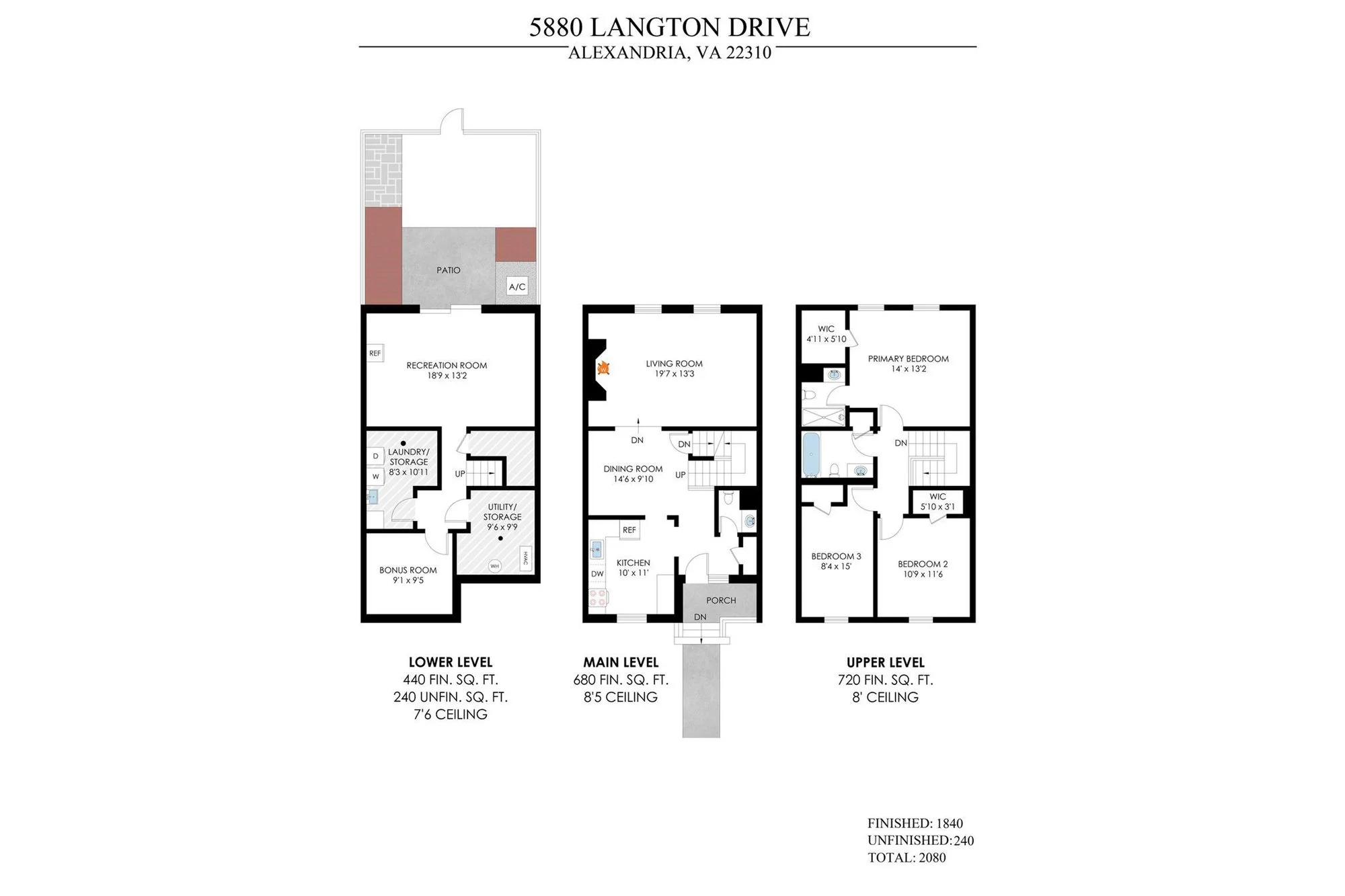 5880 Langton Drive , Alexandria, VA 22310, Groveton, Virginia, United States. - Photo 16
