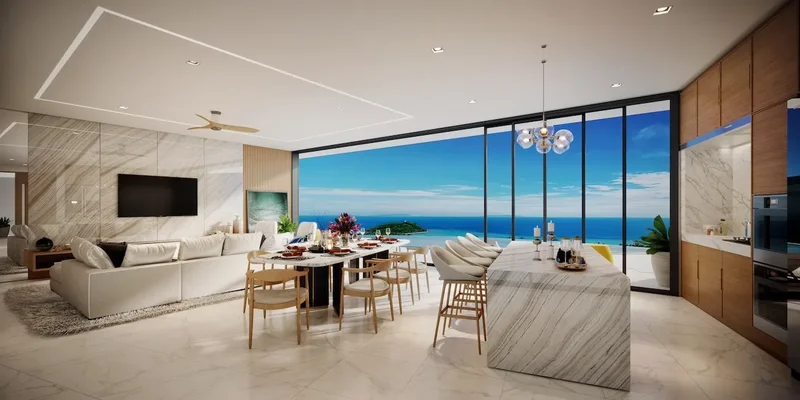 Luxurious 5-Bedroom Pool Villas in Bophut – Panoramic Ocean Views & Prime Island Living