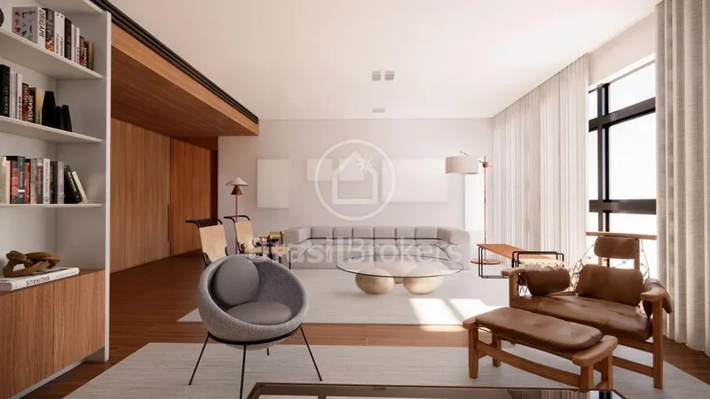 Designer refurbished luxury apartment in Leblon