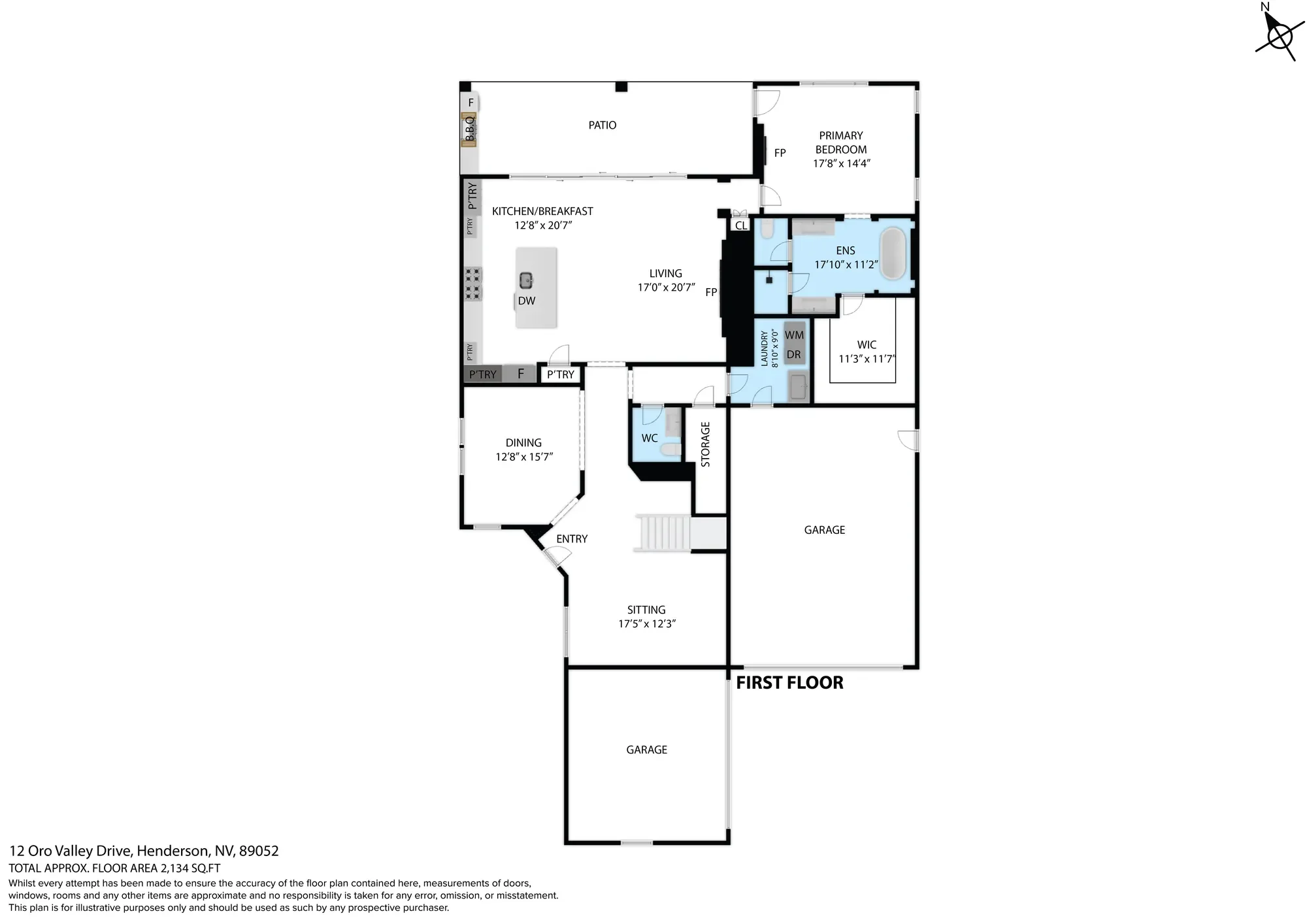 12 Oro Valley Drive, Henderson, NV 89052, Henderson, Nevada, United States. - Photo 60
