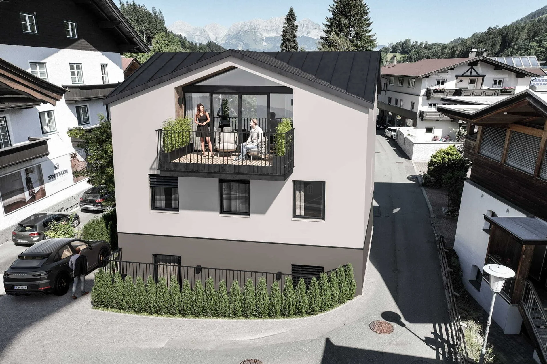 Wegscheidgasse, Kitzbuhel, Tyrol, Austria. - Photo 2