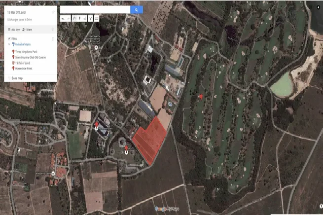 Beautiful 19 Rai land for sale in East Pattaya