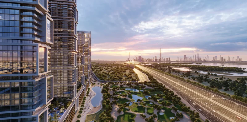 5 Bedroom Duplex Villas with Private Golf Course and Dubai Wildlife Sanctuary View