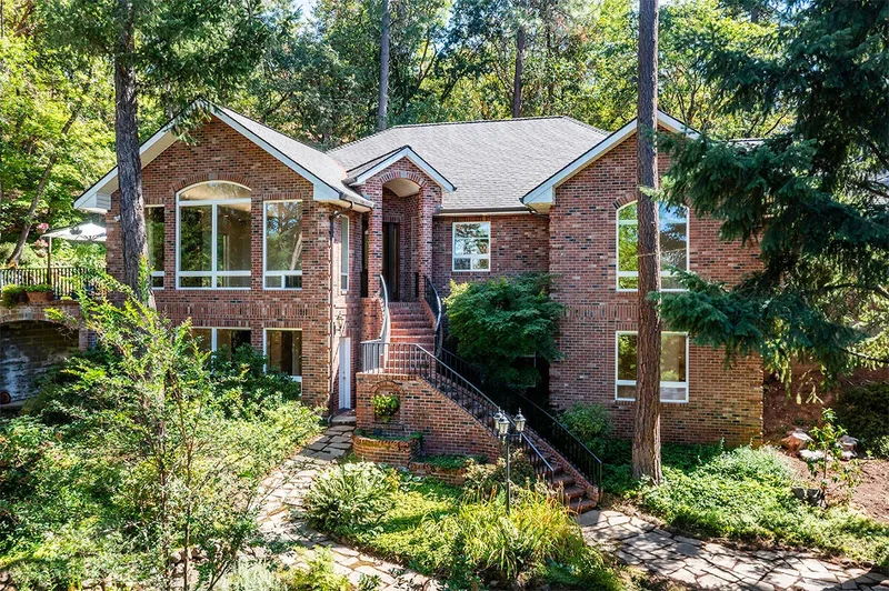 exquisite private estate is surrounded by the charm