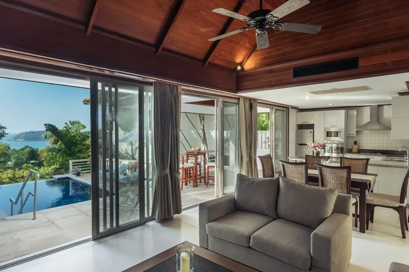 4 Bedroom Pool Villa Overlooking the Andaman Sea for Sale near Kata & Kata Noi Beaches, Phuket