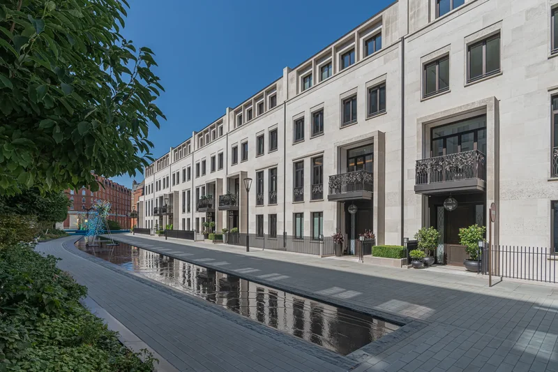 Beautiful six-bedroom house lies in the coveted Chelsea Barracks development