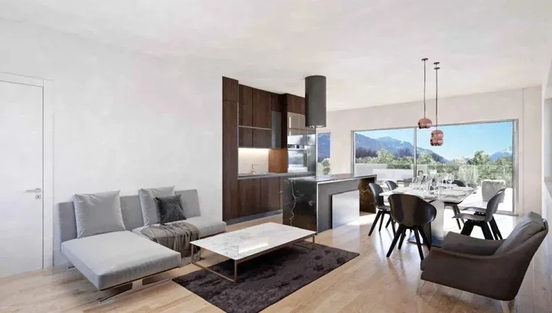 New Uvrier promotion, 4.5 room apartment, penthouse, high standing, open view
